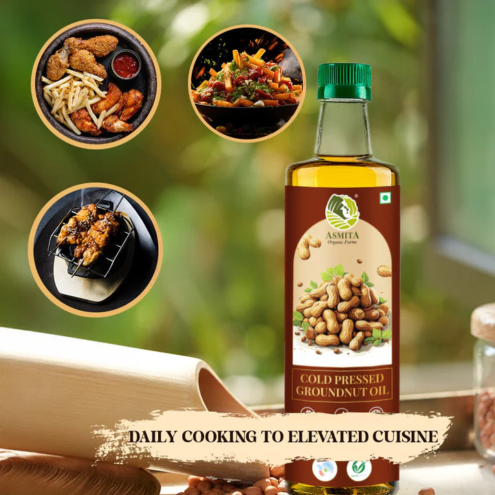 Cold Pressed Groundnut Oil