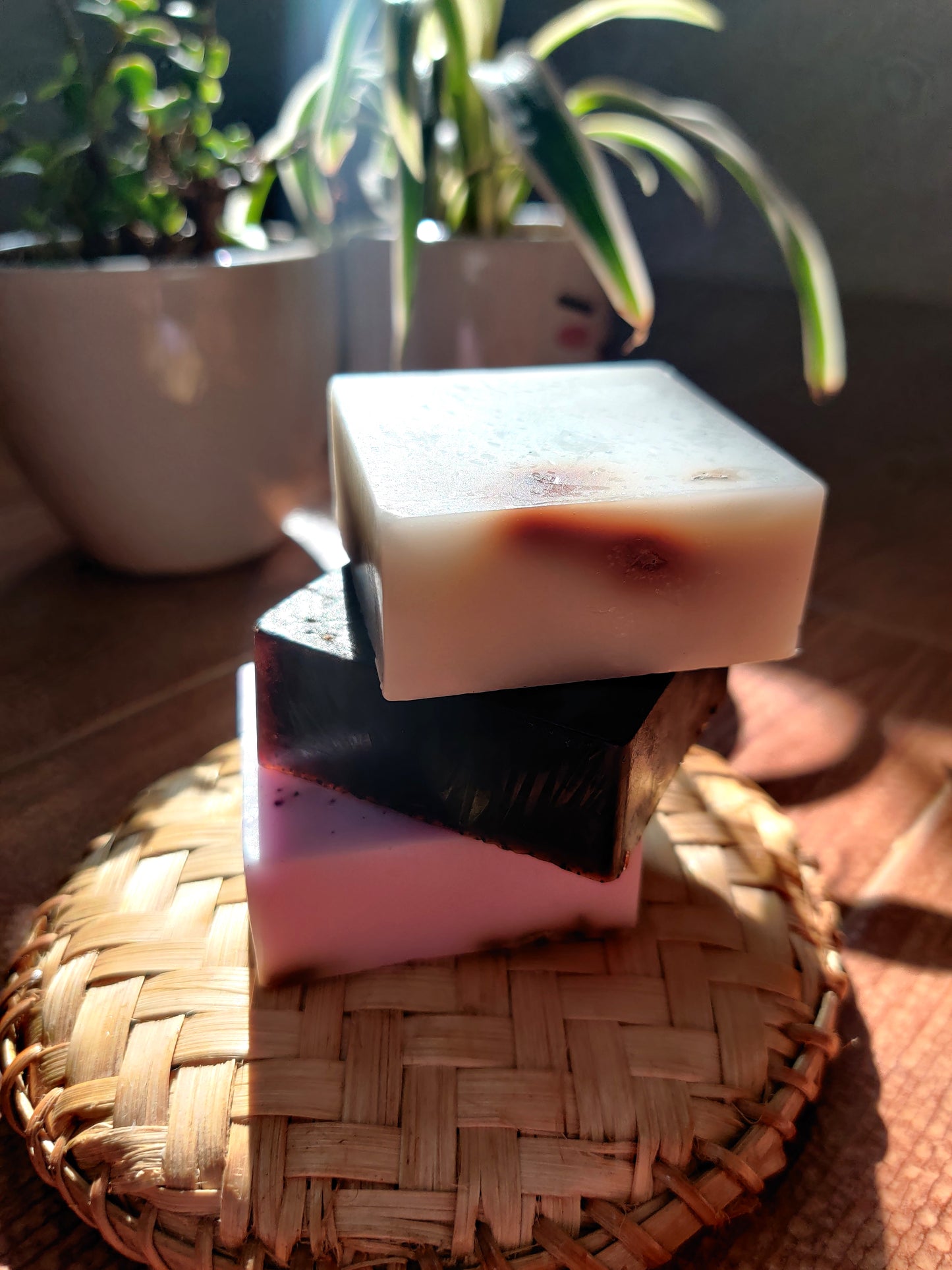 Soap Hamper |Coconut Soap Dish with Artisanal Soaps |Gift Box