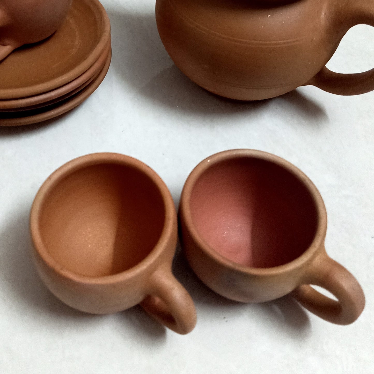 Nizamabad Clay Pottery Teaset for 4