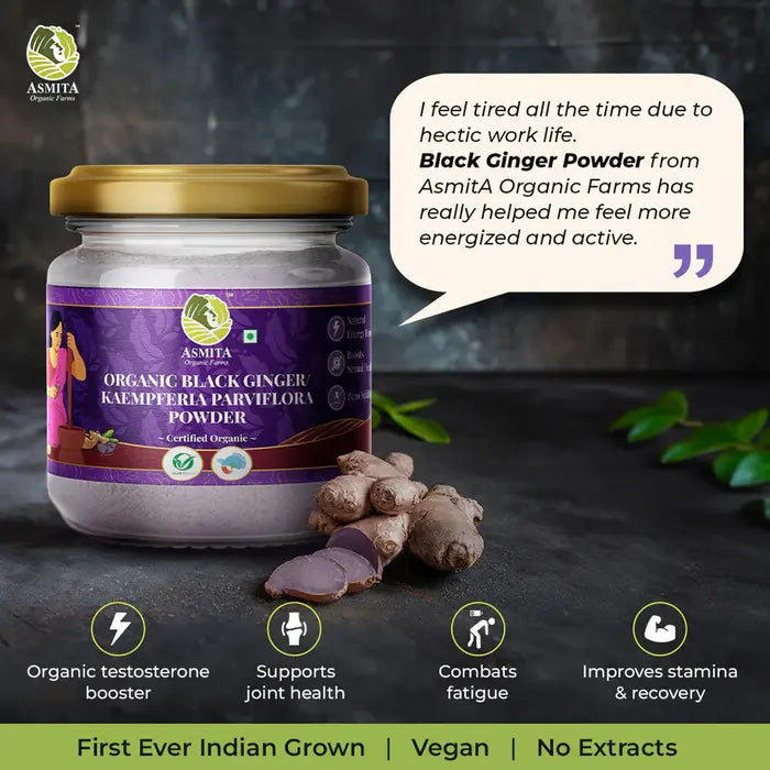 Organic Black Ginger Powder