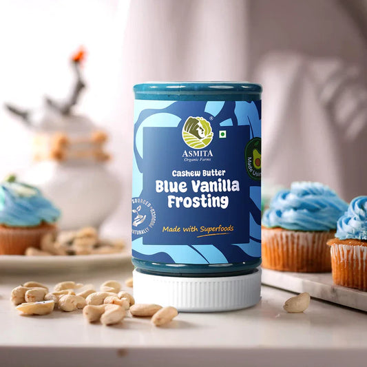 Cashew Butter Blue Vanilla Frosting