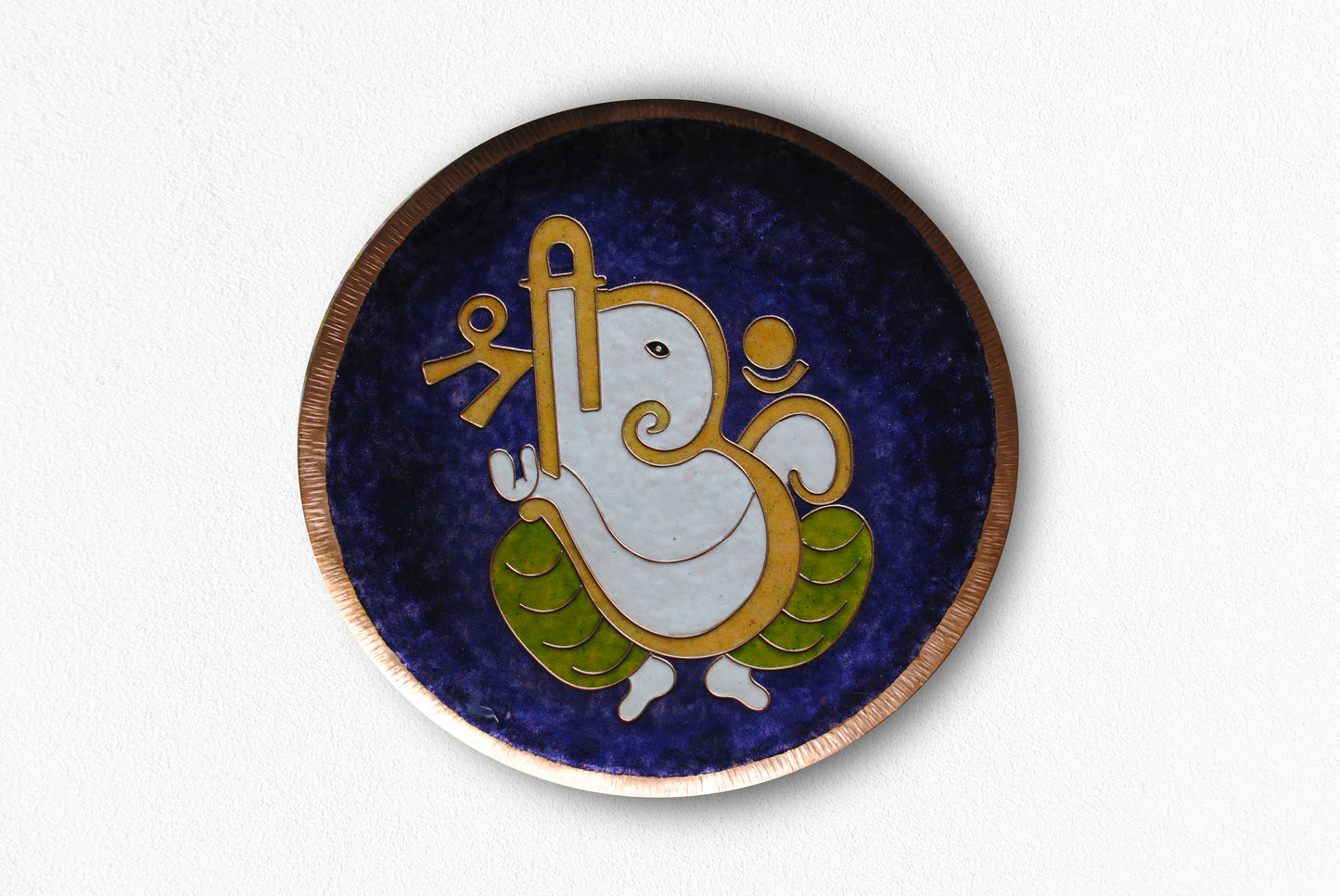 Vinayaka - Ganesha Wallplate (Purple)