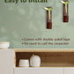 Test Tube Wall Planter with Wooden Holder (Set of 2)