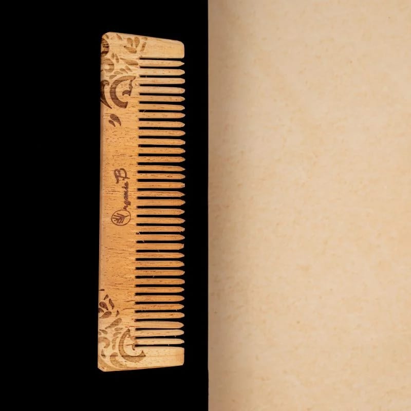 Pocket Size Neem Wood Comb