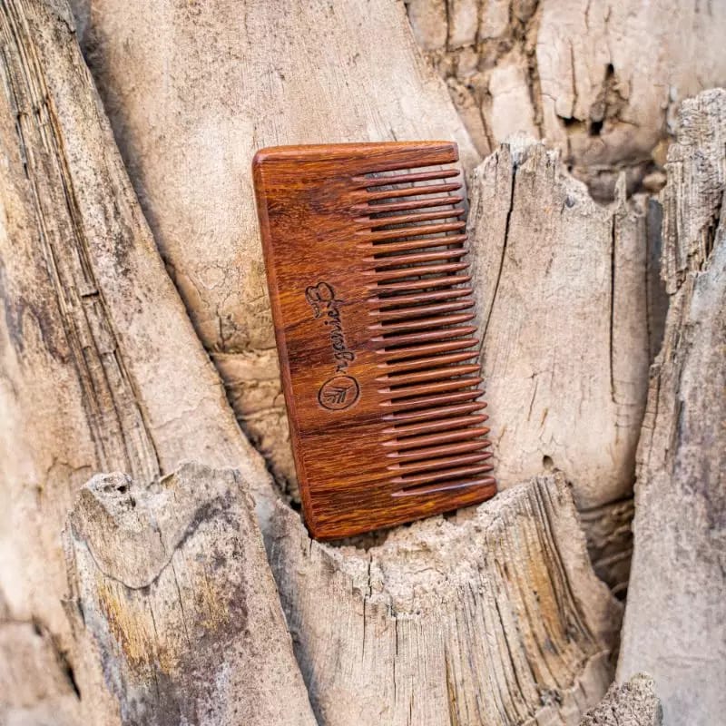 Pocket Size Rosewood/Sheesham Wood Comb for Beard