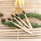 S-Curve Charcoal Bamboo Toothbrush