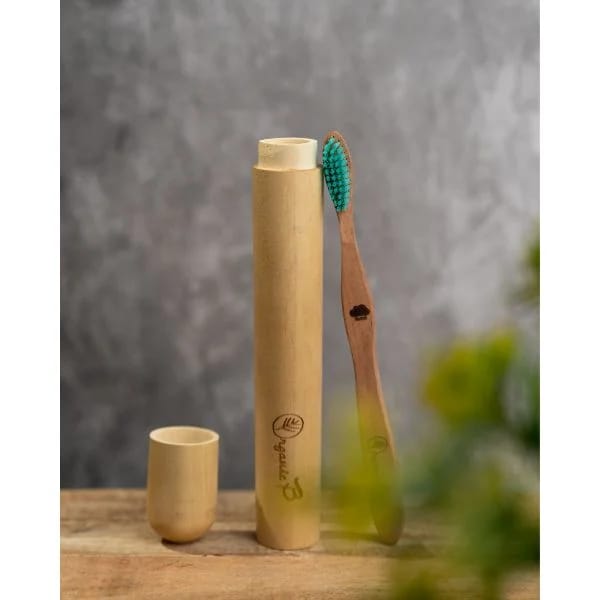 Eco Friendly Travel Case with Neem Toothbrush