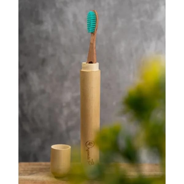 Eco Friendly Travel Case with Neem Toothbrush