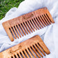 Organic B Wide Teeth Natural Neem Wood Comb