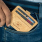 Canyon Cardholder - Premium Cork Leather card holder