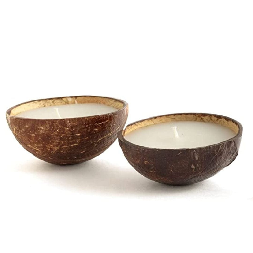 Organic Coconut Candle with Soy Wax (Set of 2)