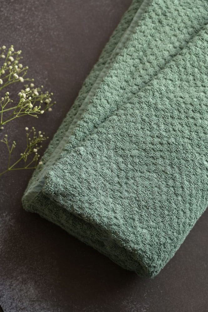 Bamboo Fluffy Bath Towel Terry 560 GSM - Ethical Green