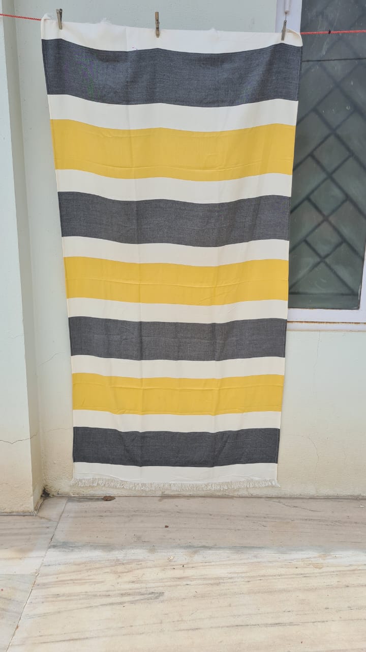 Thin Bamboo Bath Towel - Honey Bee 160*75cm