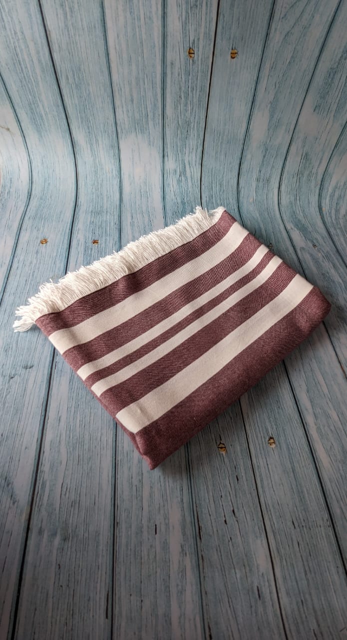 Thin Bamboo Bath Towel - Red Wood 160*75cm