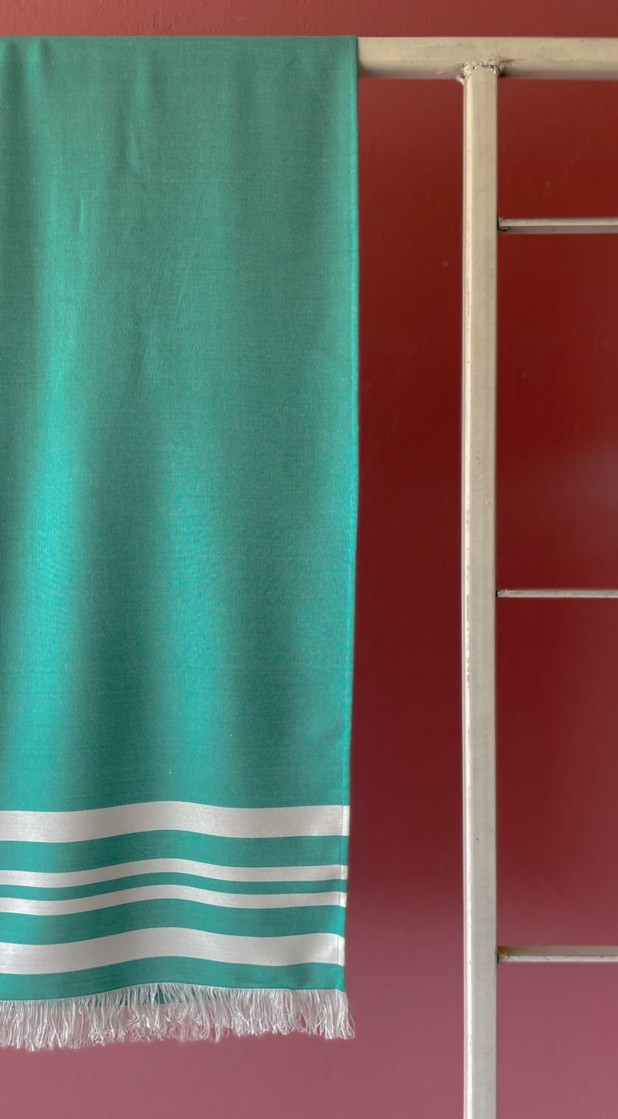Thin Bamboo Bath Towel - Blissful Cabana 160*90cm