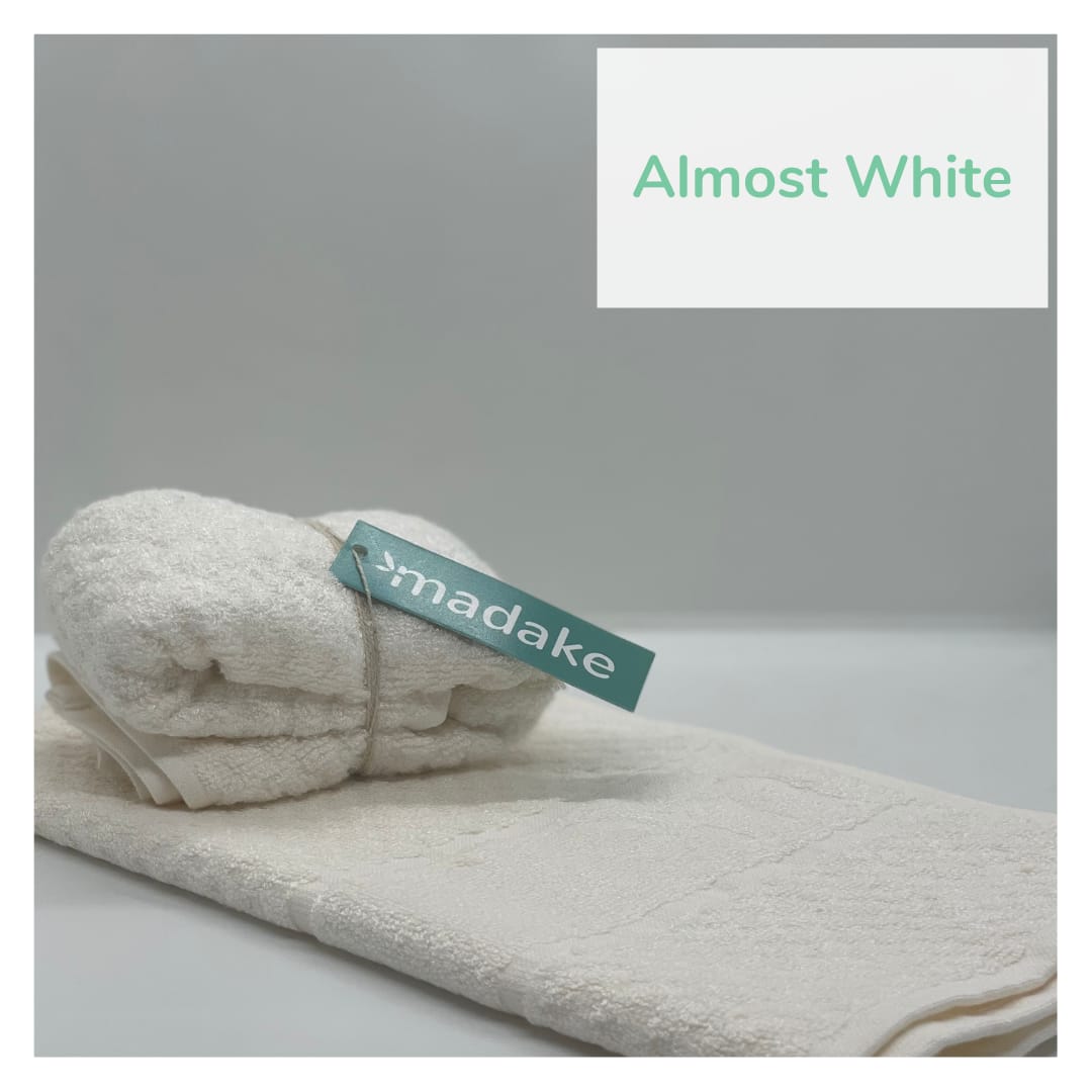 Madake Bamboo Hand Towel/Fitness Towel 33*60cm - Almost White