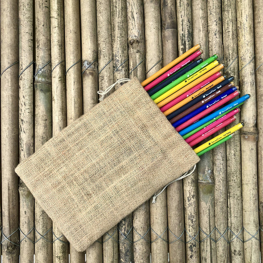 Plantable Seed Pencils with Jute Packaging (Pack of 50)