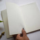 Eco-printed Handmade Journal - Hibiscus Vase Print