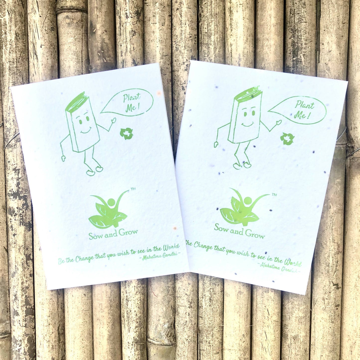 Eco-Friendly Plantable Seed Diary (Pack of 2)