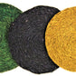 Sabai Grass Hot Mat 8" Single Color Set of 3